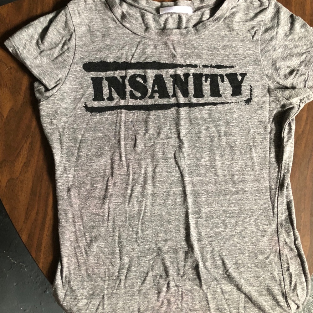 INSANITY Fitted Tshirt